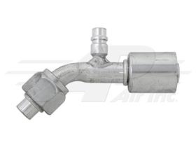 45° #10 Female O-Ring for #12 Hose with R134 Port