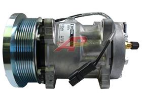 OE Sanden Compressor SD7H15 - 133mm, 8 Groove Clutch 12V