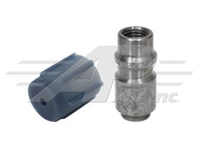 Steel 13mm R134a Low Side Weld on Port