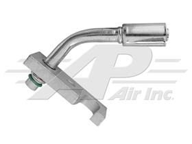 45° #8 Discharge Fitting - Peterbilt