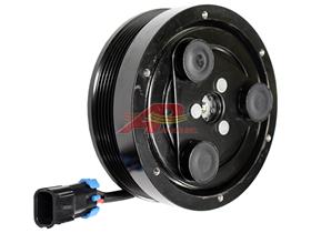 New 5.4" 3 Eye Clutch with 12V Coil, 6 Groove, with Dust Cover