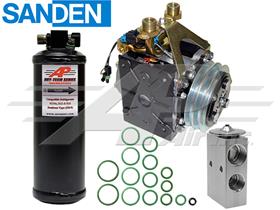 Truck York to Sanden Conversion Kit - Freightliner