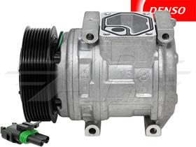 OE Denso Compressor 10PA15C - 125mm, 8 Groove Clutch, 24V