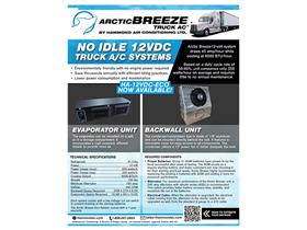 Arctic Breeze, No Idle System Flyer