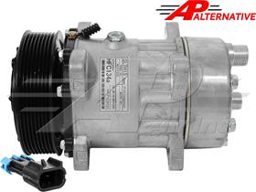 Alternative Compressor SD7H15 - 130mm, 8 Groove Clutch 12V