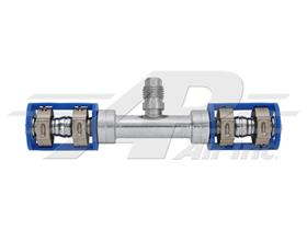 #10 Hose Splicer with R12 Port