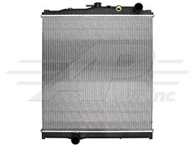 Plastic Tank/Aluminum Core Radiator w/o Oil Cooler - Mitsubishi 