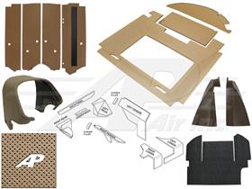 John Deere Complete Interior Cab Kit - Sailcloth Tan, Late Series