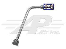 #6 FNH Cab Hose Fitting, Quick Clip