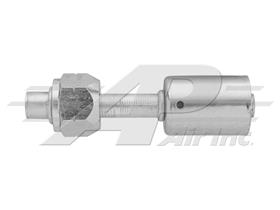 Straight Metric M20 X 1.5 Female O-Ring with 11.5mm Pilot, For #8 Standard Diameter Hose