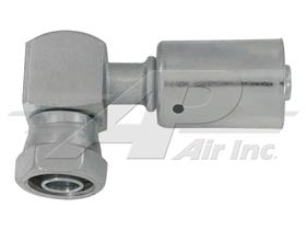 90 Degree # 8 Female O-Ring For #8 Hose