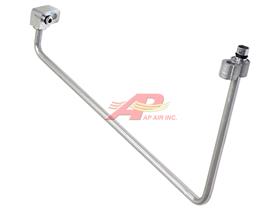 K7711-87520 - Condenser to Receiver Drier Hose - Steel Tube - Kubota
