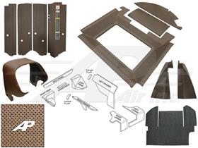 John Deere Complete Interior Cab Kit - Brindle Brown, Late Series