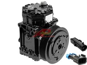 York Compressor and Clutch Kit - 8 Groove 6" Clutch