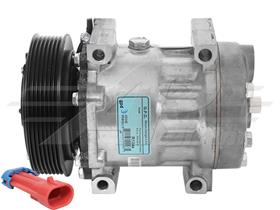 Alternative Compressor SD7H15 - 130mm, 7 Groove Clutch 12V