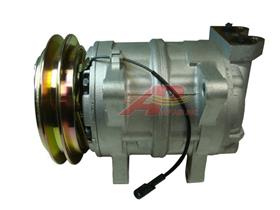 Reman Zexel Compressor DKS15CH - 135mm, Single Groove Clutch, 12V