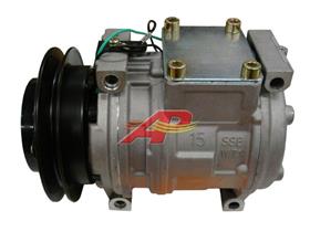 Alternative Denso Compressor 10PA15C - 133mm, Single Groove Clutch, 24V