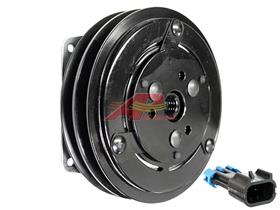 York HD Clutch - 6" 2 Groove, 1.66C, 2.28F GL, 12V