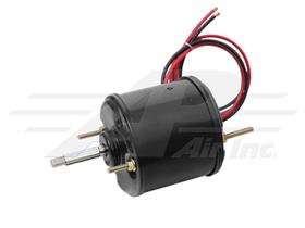 Blower Motor with 1/4" Shaft, Single Speed, 2 Wire, 12 Volt - Reversible