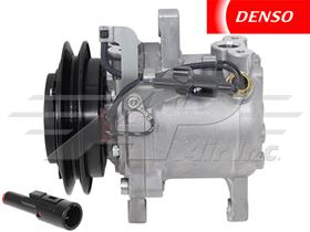 RD451-93900 - Original Denso SVO7E Compressor with Clutch, Kubota