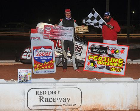 McCarthy Aces POWRi West at Red Dirt Raceway
