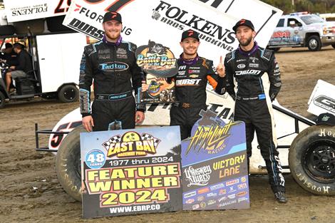 YUNG MONEY MATINEE: Kyle Larson Lands High Limit Racing Opener at East Bay Raceway Park