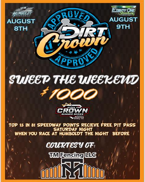 Dirt Crown Stock Cars Invade Kansas!  Hummer and 81 on tap.