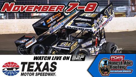 POWRi ‘Deuces Wild’ at Texas Motor Speedway Dirt Track Approaches
