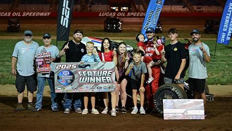 Wesley Smith Perfect in POWRi WAR Victory at Lucas Oil Speedway