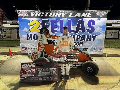 Jacob Denney Goes Back-to-Back with POWRi National and West Midget Leagues at Port City