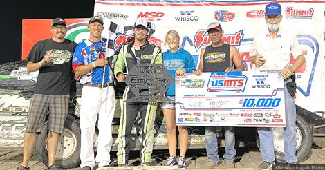Traugott emerges $10,000 richer after wiring USMTS field at 81 Speedway