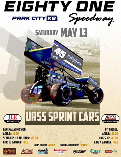 URSS Sprint Cars return to 81 Speedway this Saturday