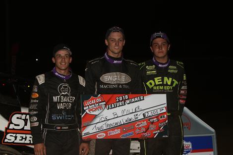 JOE B. MILLER VICTORIOUS WITH WAR WILDCARD