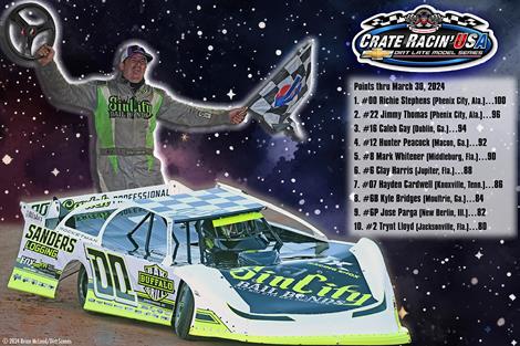 Stephens Enters Cochran Leading the Cavalry