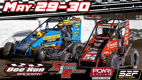 POWRi National Midget League Set for Weekend Battles at Doe Run and Southern Illinois