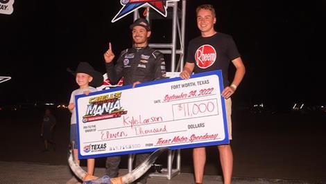 Kyle Larson Claims Championship Night in C.Bell’s Micro Mania with POWRi Micros