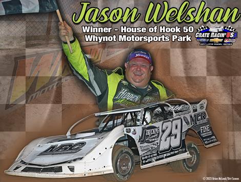 Welshan Overcomes Steep Odds to Win House of Hook 50