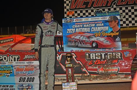 HERRINGTON ENDS CHAMPIONSHIP SEASON WITH A $10K DEEP SOUTH 100 WIN