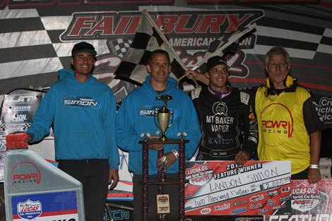 SIMON LANDS WAR WILDCARD WIN