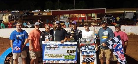 Herrington Home Schools Crate Racin' USA Field with Cochran Win