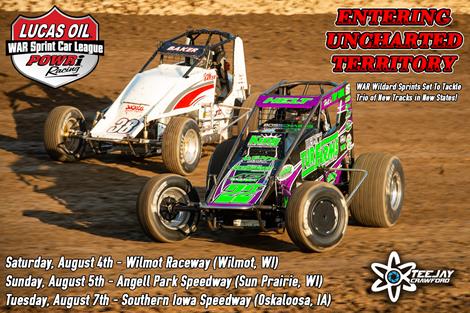 TRIO OF NEW TRACKS HIGHLIGHT WAR WILDCARD ADVENTURE TO WISCONSIN AND IOWA!