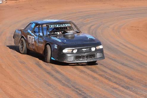 Evans earns Jim’s 100 victory over local veterans. Patrick, Bigsby, and Chandler also claim wins.