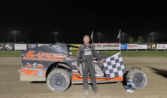 Late Caution Propels Fuller to Can Am Speedway Victory Lane