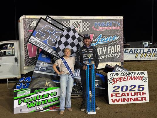 Dover Rallies From Ninth to Capture MSTS Event at Clay County Fair Speedway