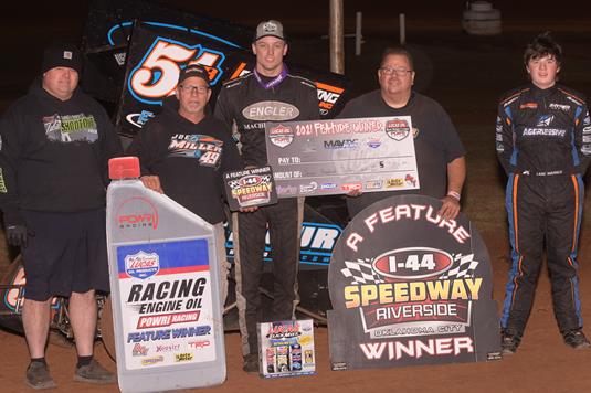 Joe B Miller Made His Way Back to Victory Lane with the POWRi Micros