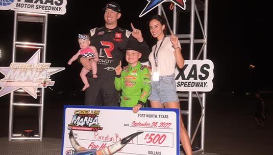 Brexton Busch Celebrates POWRi Jr. Sprints C.Bell’s Championship Night Victory