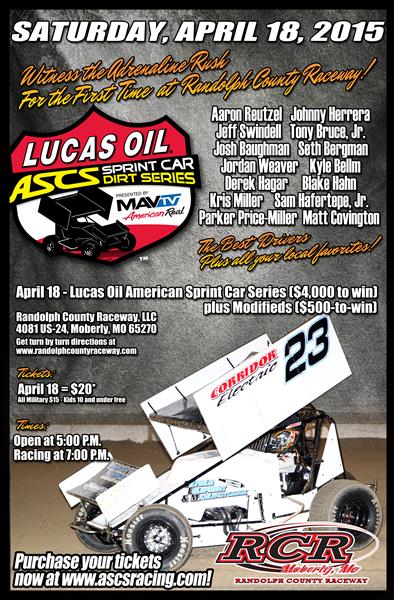 Randolph County Raceway Added to Lucas Oil ASCS Lineup
