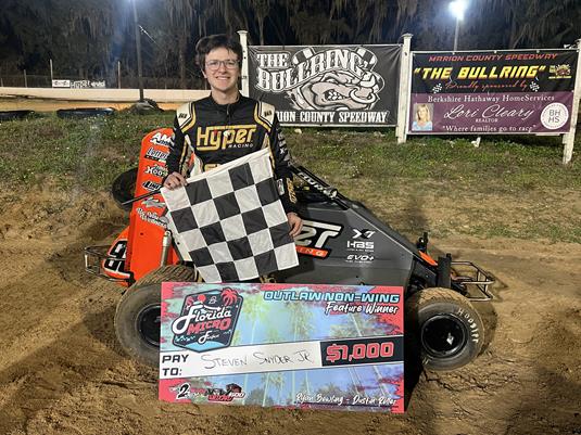 Snyder, Newell, Weger and Busch Victorious on Thursday at Marion County Speedway!