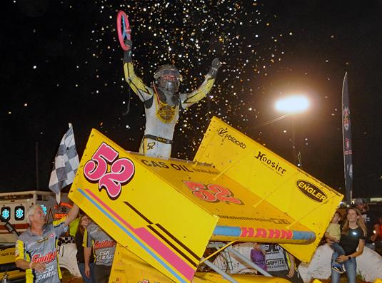 Hahn Hustles to Third Career Short Track Nationals Triumph at I-30 Speedway!