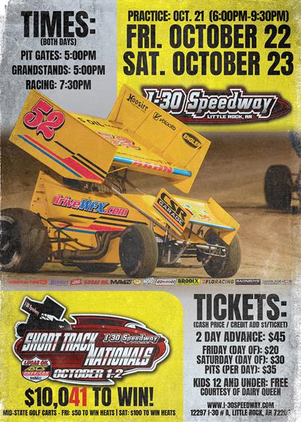 Times, Prices, And Format: 34th COMP Cams Short Track Nationals Presented By Hoosier Tire